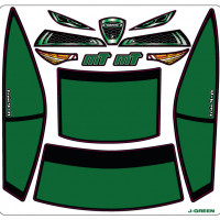A-Paint Inside Window Stickers - Mon-Tech Racing Julia - Green