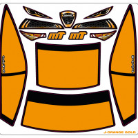 A-Paint Inside Window Stickers - Mon-Tech Racing Julia - Orange Gold