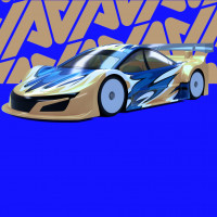 Avalon Vortex 1:10 Touring Body Shell 190mm 0.5mm