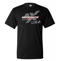 Awesomatix USA Comfort Black T-Shirt - S Awesomatix USA Comfort Black T-Shirt - S