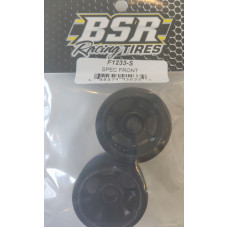 BSR 1/12th Mounted Front Tire - SPEC