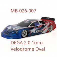 Mon-Tech Racing DEGA 2.0 Oval Velodrome 1mm Body 