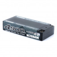 NOSRAM HV Ultra LCG Modified Shorty GRAPHENE-4.2 4900mAh - 7.6V LiPo - 130C / 65C
