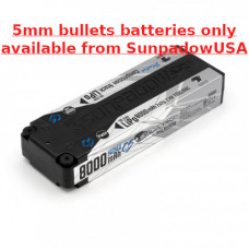 Sunpadow 7.4V 8000mAh 130C/65C LiPo Battery Platin Series