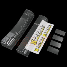Xtreme Pre-Cut EP Medium 0.75mm Clear Body Wing Set For 1/10 RC Car Body